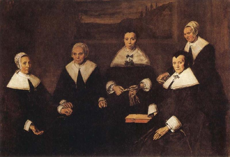 Frans Hals Regentsses of the Old Men's Almoshouse in Haarlem Sweden oil painting art